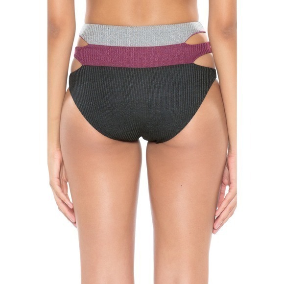 Soluna Moondust‎ 2 Piece High Waisted Bottoms and Bralette Size Large - Picture 7 of 11